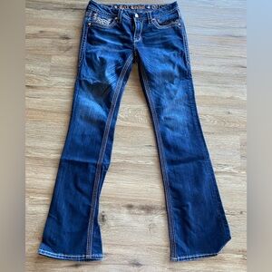 Rock Revival Dark Blue Boot Cut Jeans